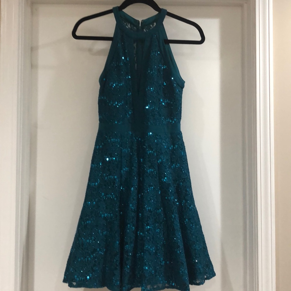 🌟HP x 2🌟🌺NWOT🌺 Morgan an Co Lace Dress 👗 - Picture 7 of 8